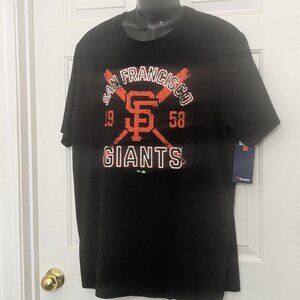 Champions San Francisco Giants T-Shirt Fanatics  Size 2XL Black NWT